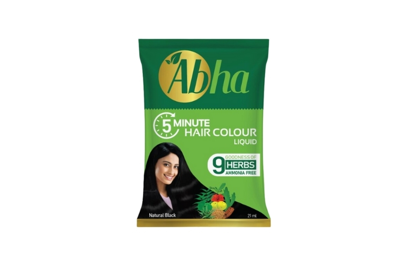 ABHA 5 MINUTE HAIR COLOUR LIQUID  21ML