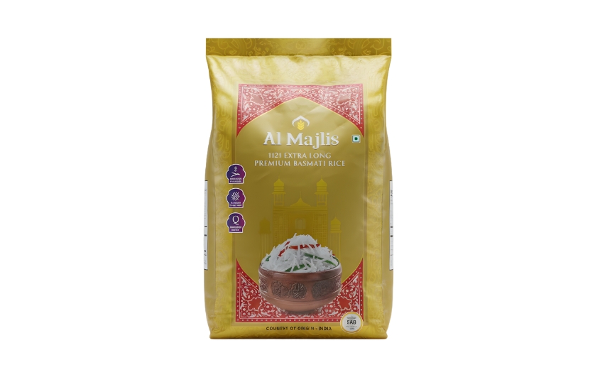 AL MAJLIS 1121 EXTRA LONG PREMIUM BASMATI RICE 5KG