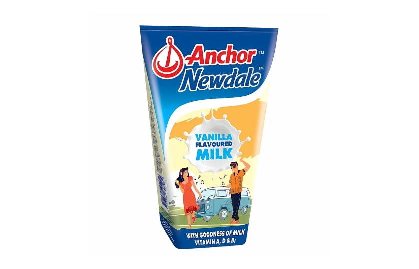 ANCHOR NEWDALE VANILLA FLAVOURED MILK 180ML
