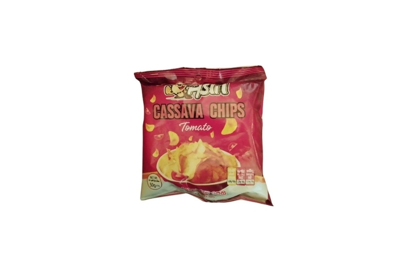 ASIRI CASSAVA CHIPS TOMATO 50G