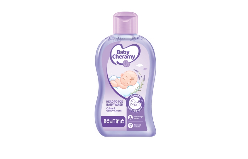 BABY CHERAMYBED TIME HEAD TO TOE BABY WASH 100ML