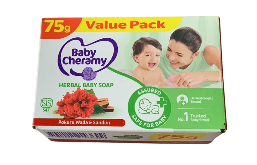 BABY CHERAMY POKURU WADA & SANDUN HERBAL SOAP 75G