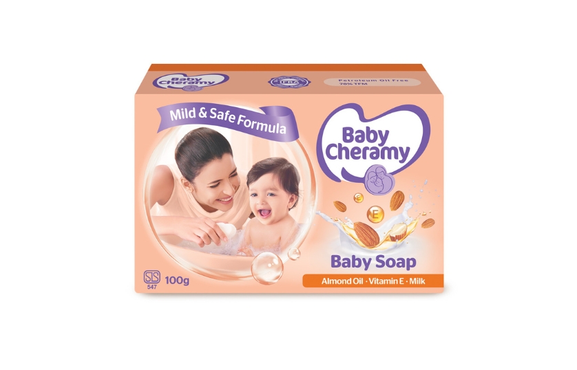 BABY CHERAMY SOAP ALMOND OIL 90G