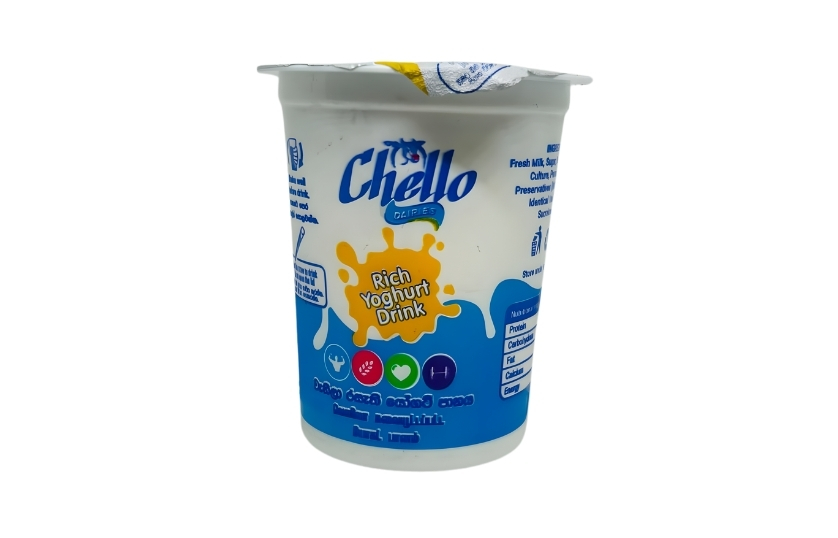 CHELLO VANILLA DRINKING YOGHURT CUP 180ML