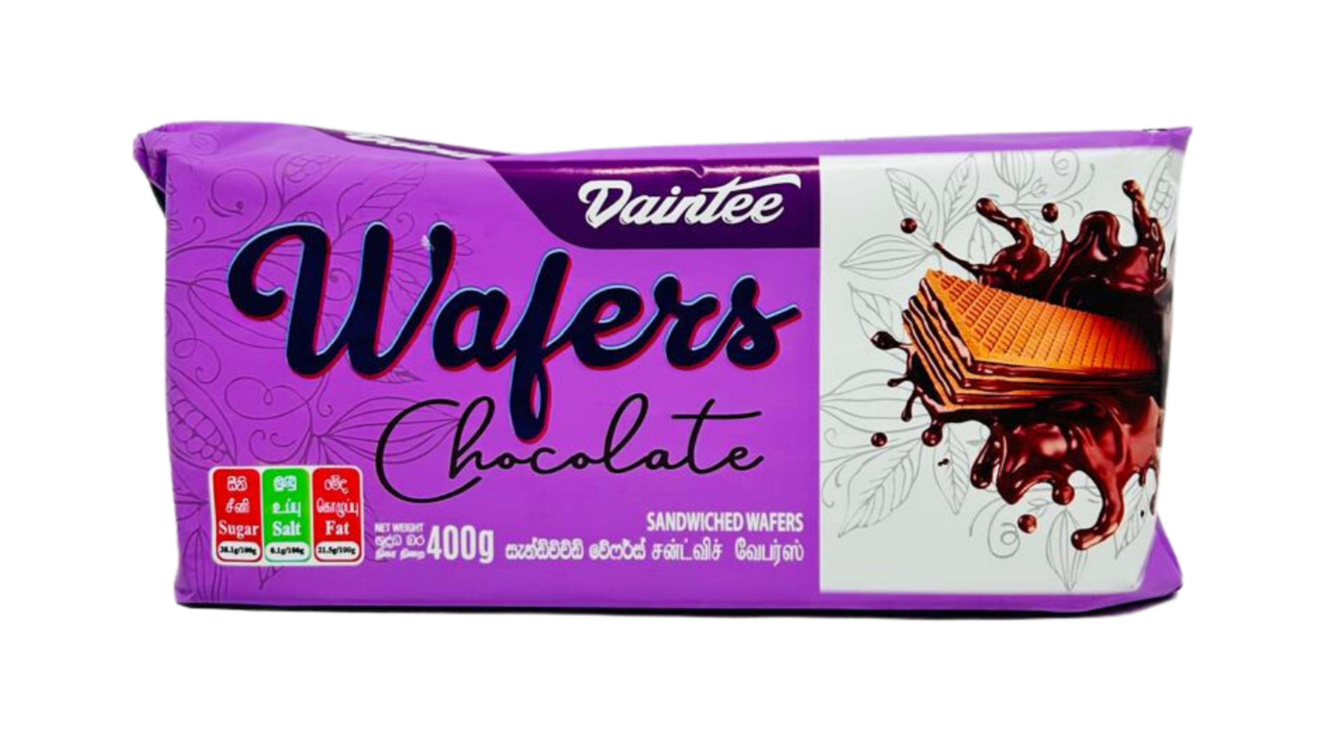 DAINTEE CHOCOLATE CREAM WAFERS 400G