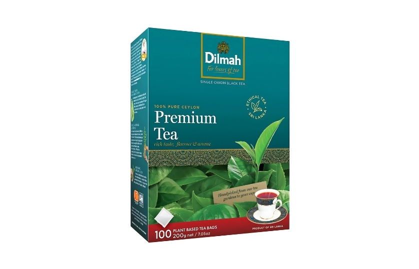 DILMAH CEYLON TEA 100 TEA BAGS