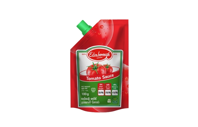 EDINBOROUGH TOMATO SAUCE 100G