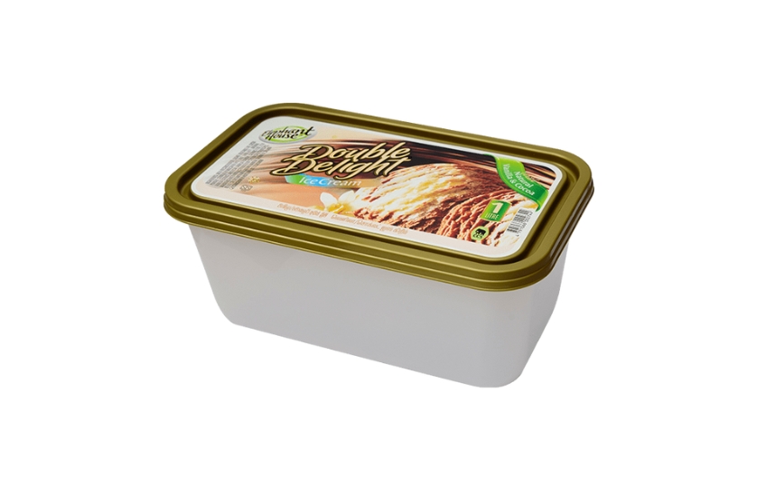 ELEPHANT HOUSEDOUBLE DELIGHT ICE CREAM 1L