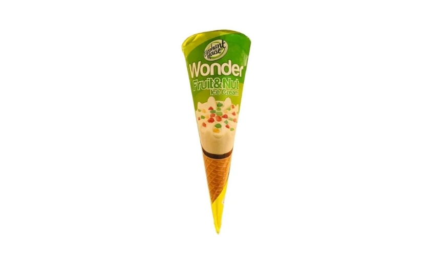 ELEPHANT HOUSE FRUIT & NUT WONDER CONE 120ML