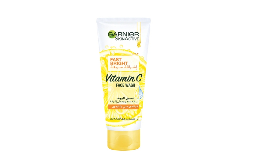 GARNIER SKINACTIVE FAST BRIGHT FACE WASH WITH PURE LEMON ESSENCE 100ML