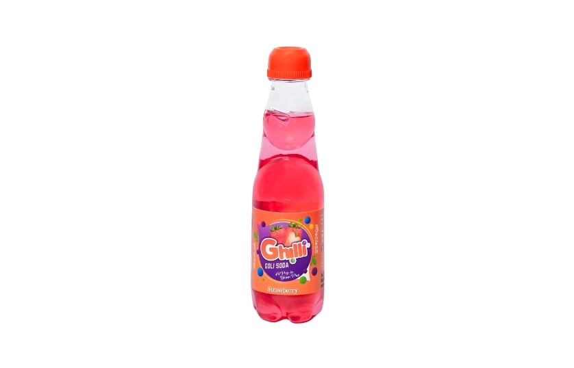 GHILLI GOLI SODA STRAWBERRY 250ML