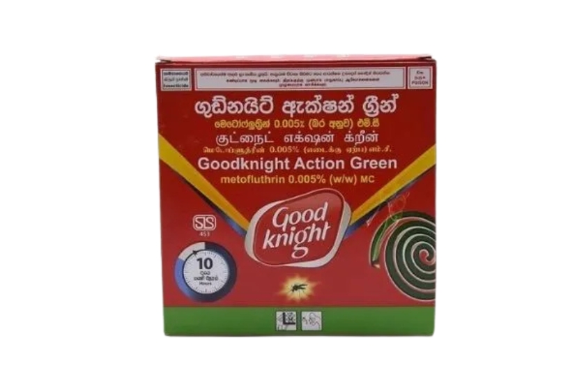GOODKNIGHT ACTION GREEN 10 COILS