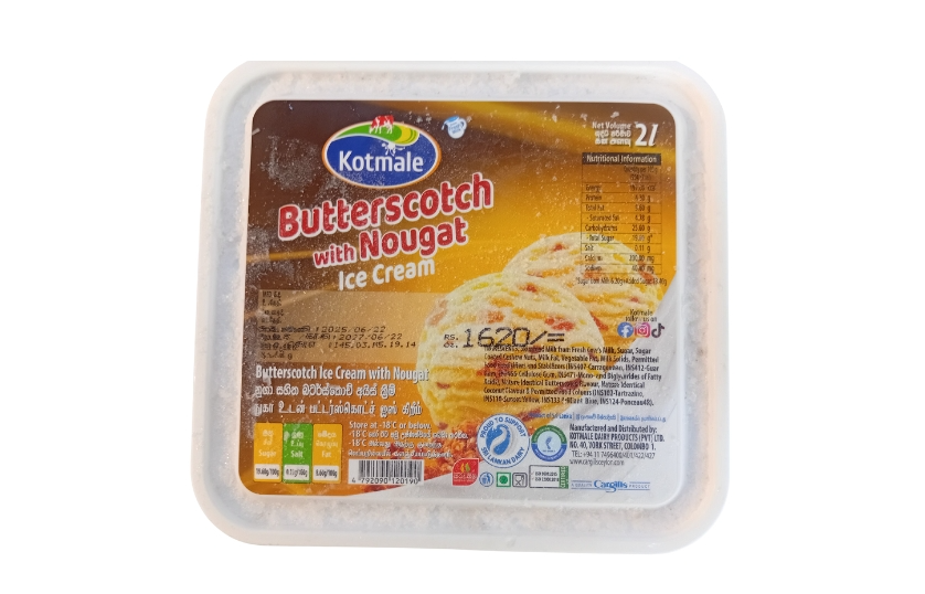 KOTMALE BUTTERSCOTCH WITH NOUGAT 2L