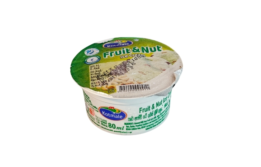 KOTMALE FRUIT & NUT ICE CREAM 80 ML
