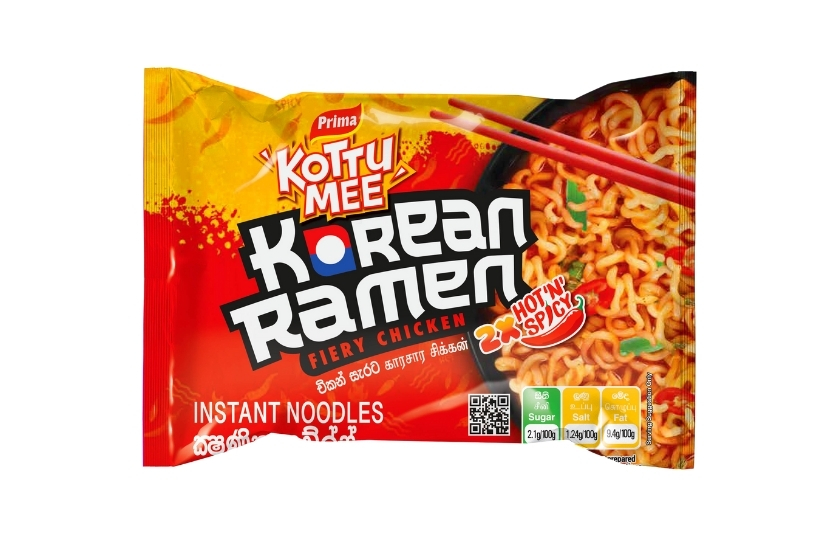 KOTTU MEE KOREAN RAMEN FIERY CHICKEN 110G