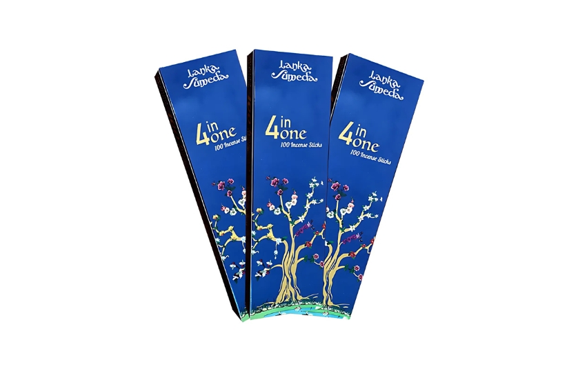 LANKA SUMEDA 4 IN 1 100 INCENSE STICKS 200G