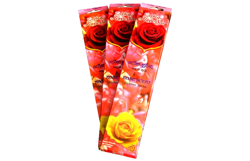 LANKA SUMEDA ROSE SCENT 20 INSENCE STICK 55G