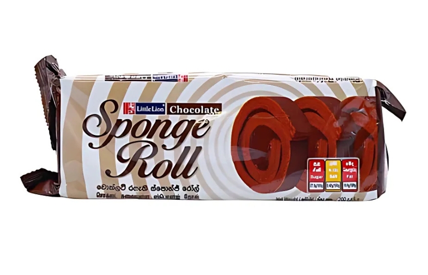 LITTLE LION CHOCOLATE SPONGE ROLL 200G