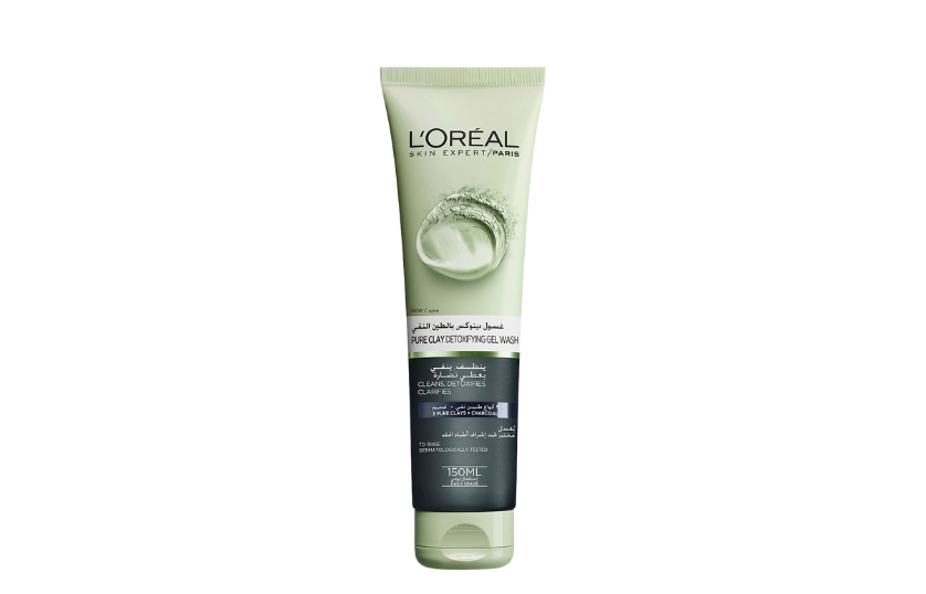 L’ORÉAL PARIS PURE CLAY BLACK FACE WASH WITH CHARCOAL 150ML