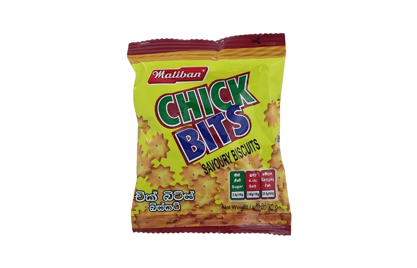 MALIBAN CHICK BITS BISCUITS 30G