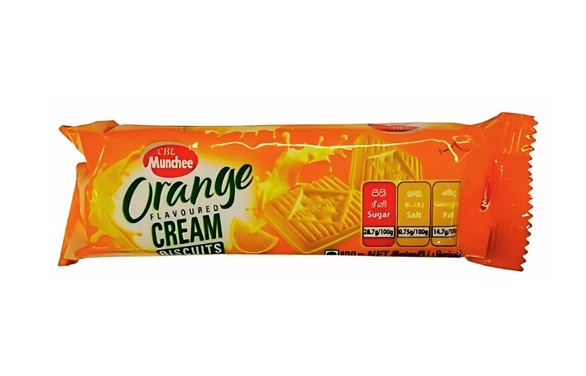 MANCHEE ORANGE CREAM BISCUIT 100G