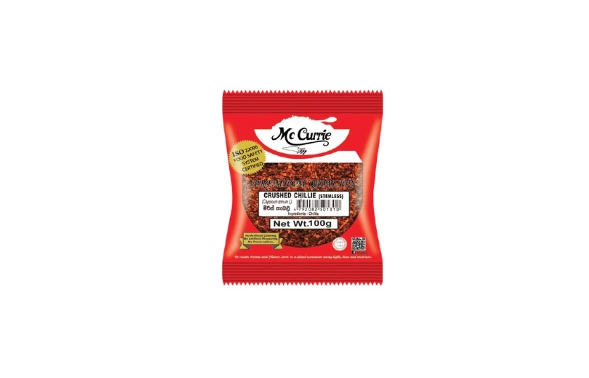 MC CURRIE CRUSHED CHILLIE 100G