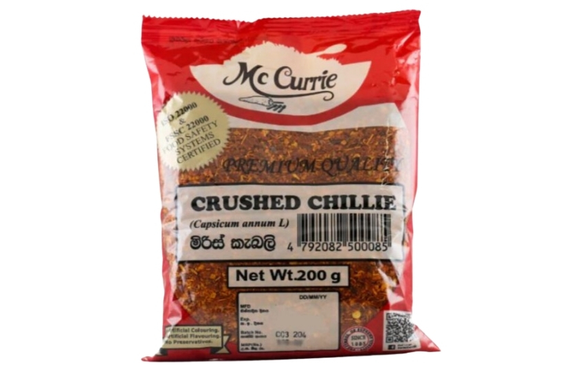 MC CURRIE CRUSHED CHILLIE 200G
