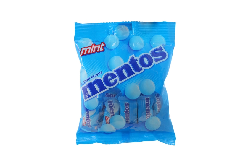 MENTOS MINT CANDY POUCH 25PCS