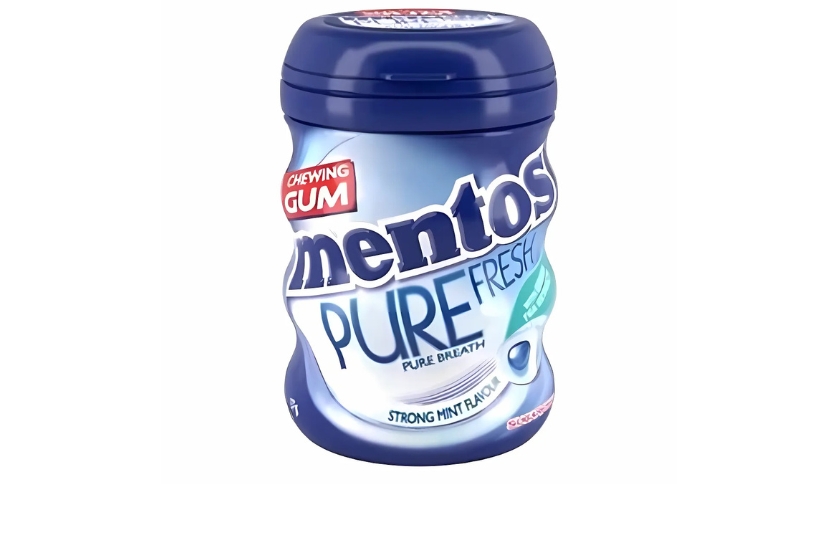 MENTOS SUGAR FREE PURE FRESH CHEWING GUM 12G