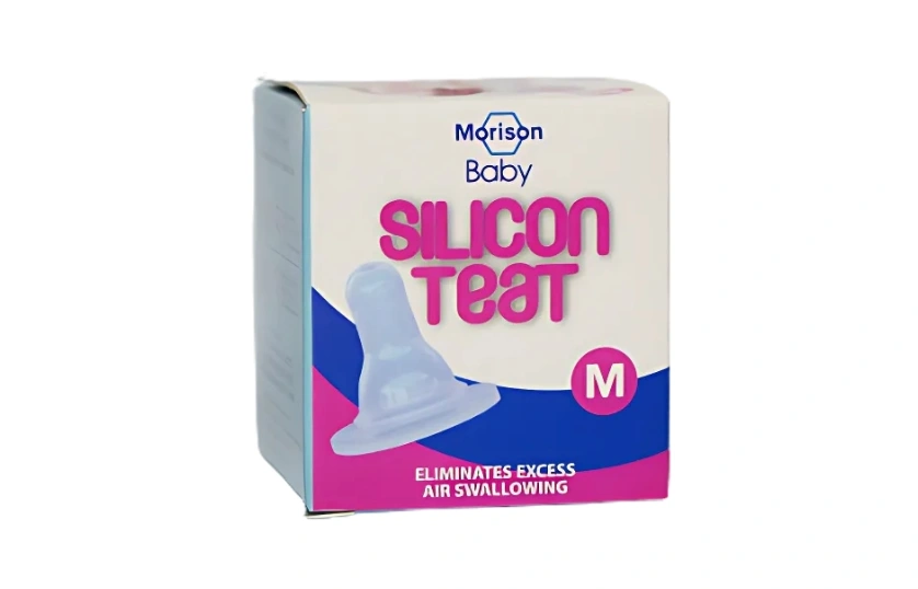 MORISON BABY SILICON TEAT (M)