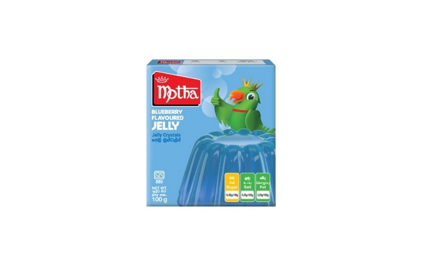 MOTHA BLUEBERRY FLAVOURED JELLY 100G