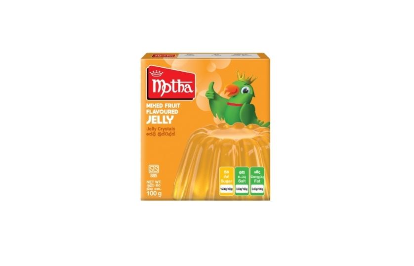 MOTHA MIXED FRUIT FLAVOURED JELLY 100G