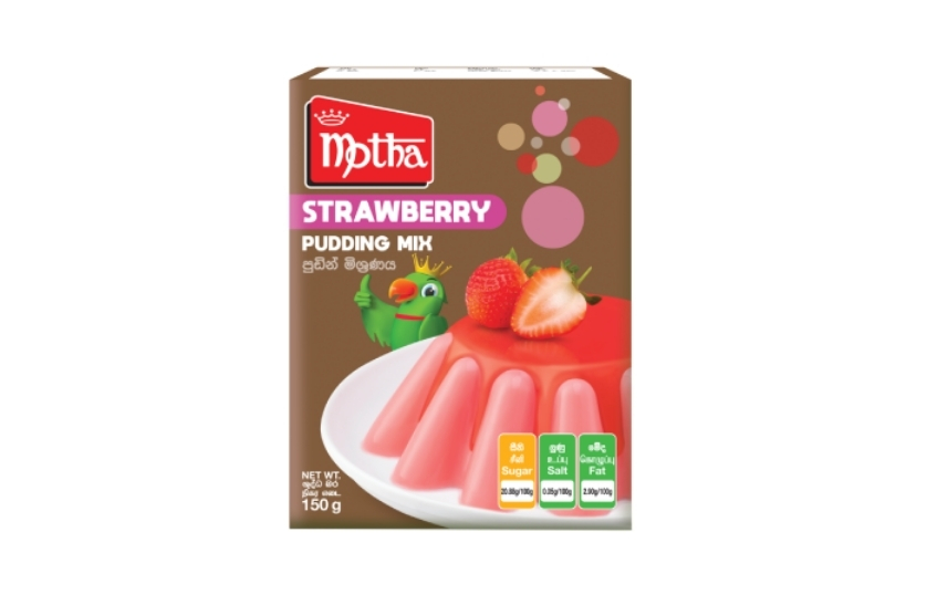 MOTHA STRAWBERRY PUDDING MIX 150G