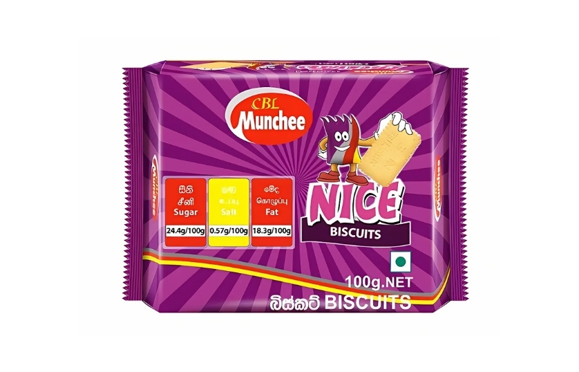 MUNCHEE NICE BISCUITS 100G