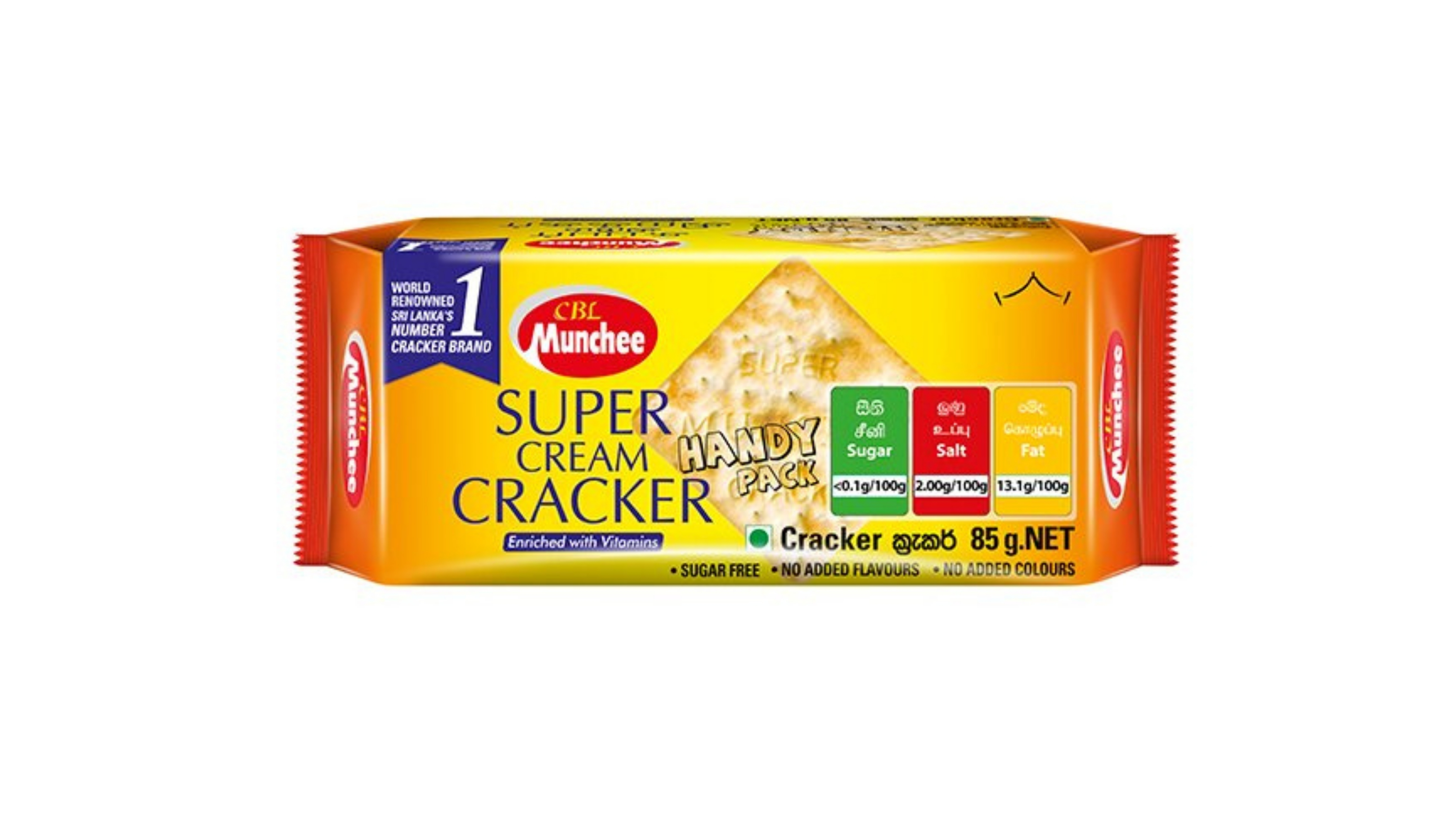 MUNCHEE SUPER CREAM CRACKER HANDY PACK 85G