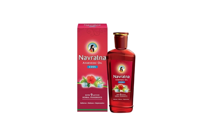 NAVRATNA HERBAL OIL COOL 90ML
