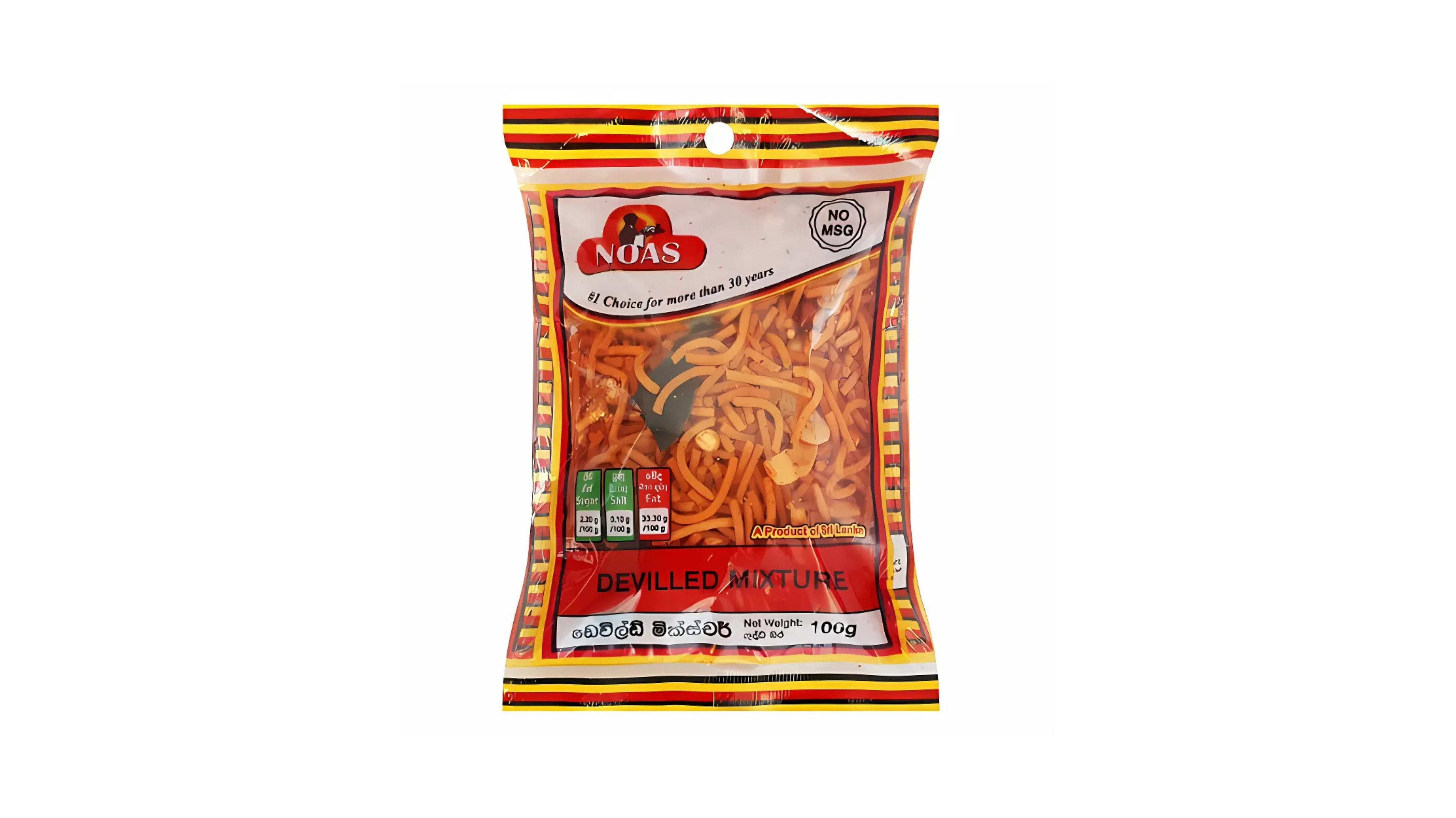 NOAS DEVILLED MIXTURE 100G