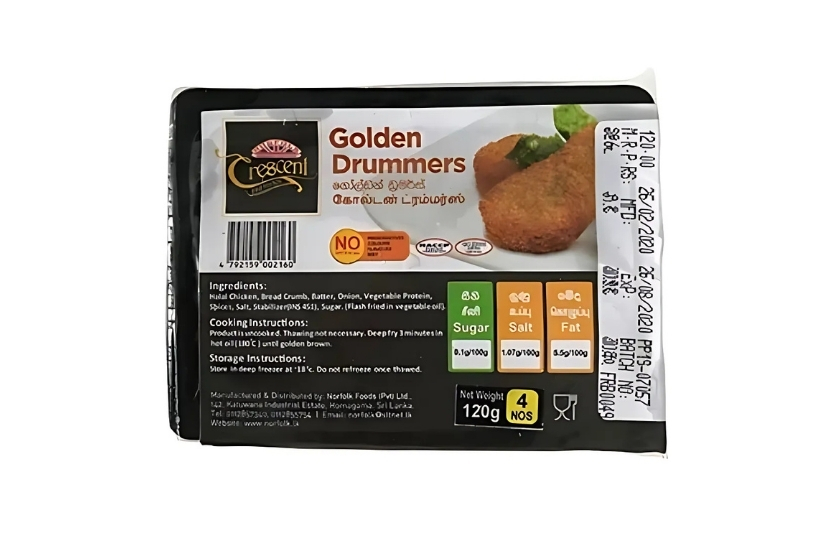 NORFOLK GOLDEN DRUMMERS 120G
