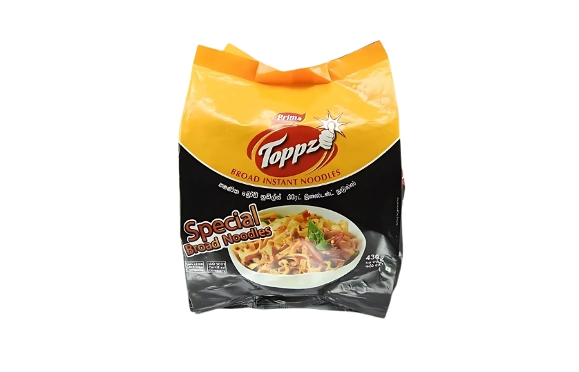 PRIMA TOPPZ BROAD INSTANT NOODLES 430G