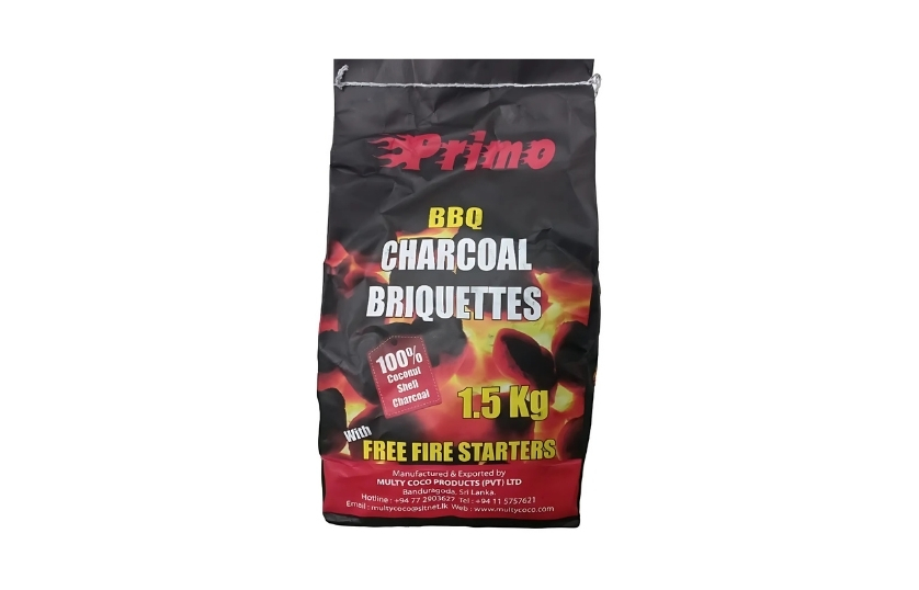 PRIMO BBQ CHARCOAL BRIQUETTES 1.5KG