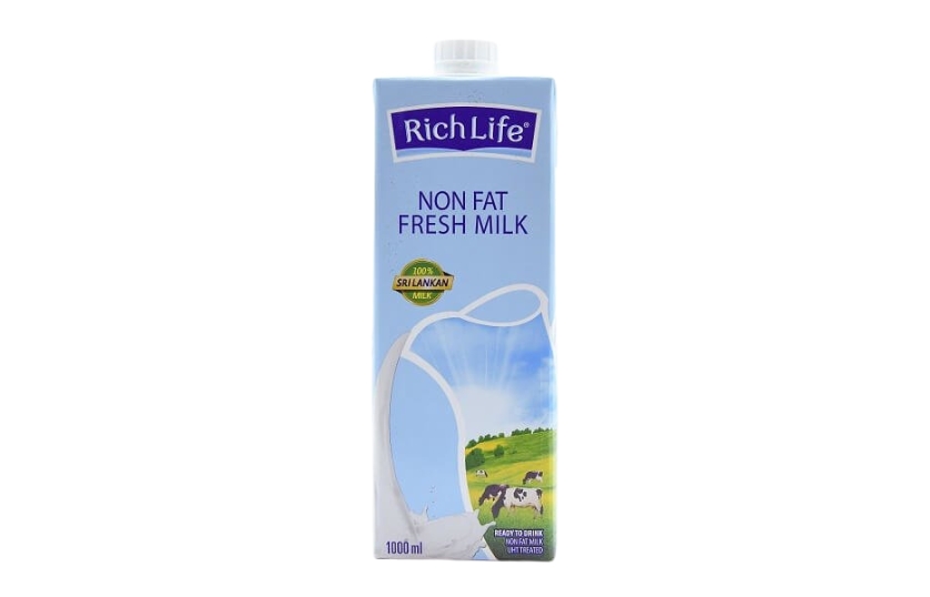 RICH LIFE NON FAT FRESH MILK 1L