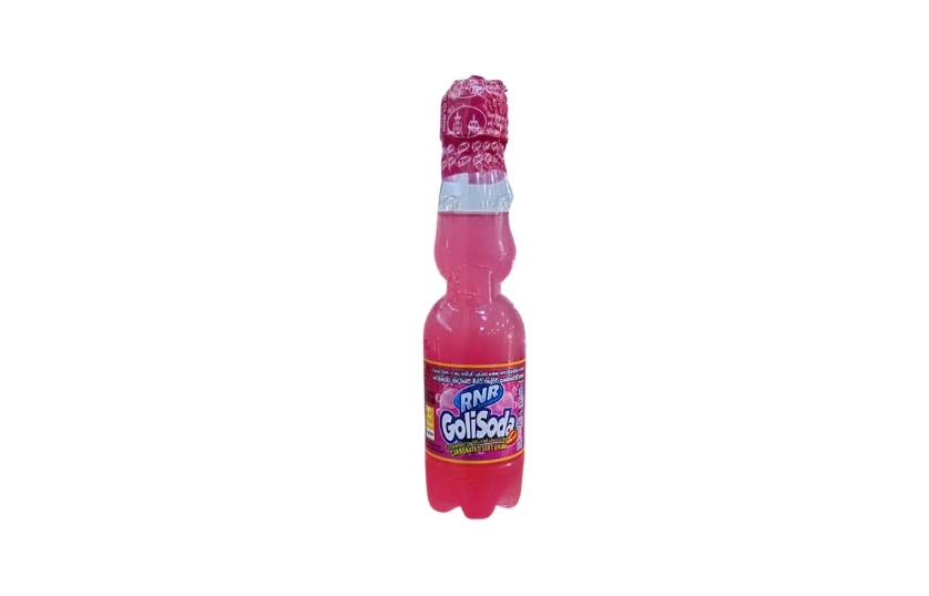 RNR STRAWBERRY MINT FLAVOURED GOLI SODA 250ML