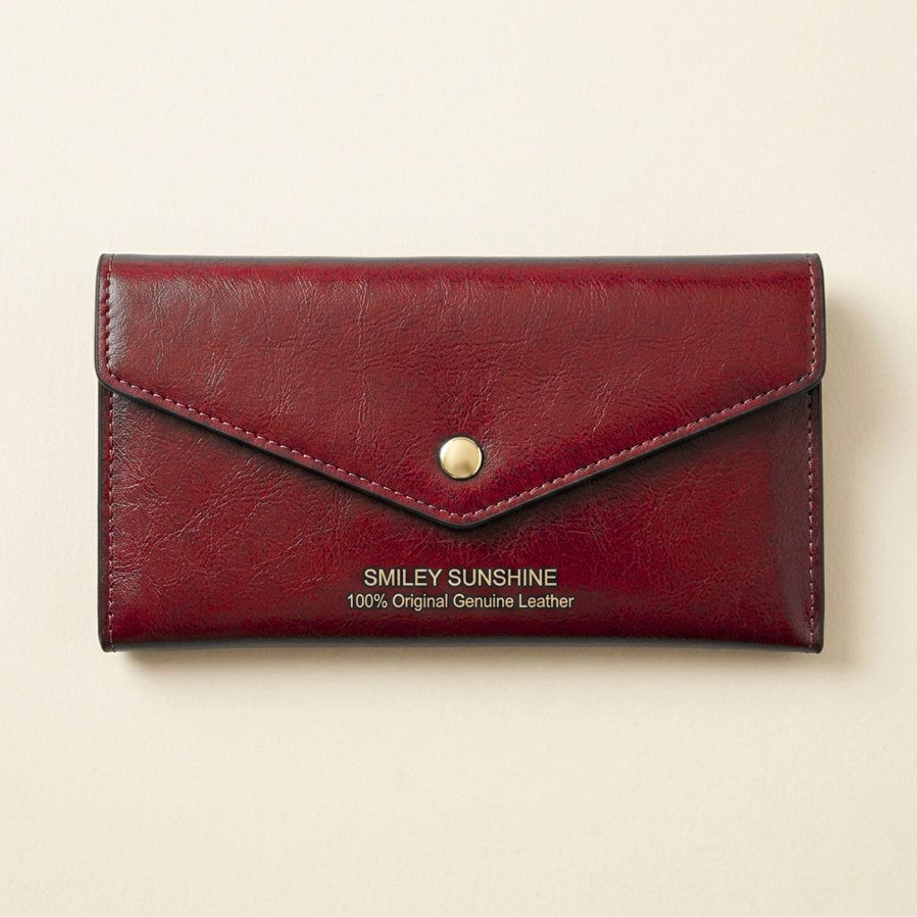 SLIM GENUINE LEATHER WOMEN WALLET