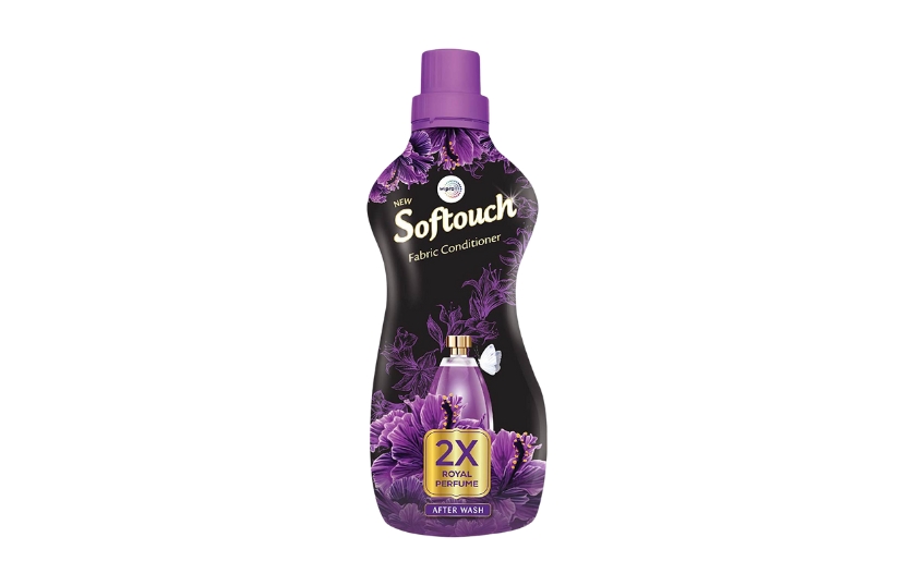 SOFTOUCH FABRIC CONDITIONAR  2X ROYAL PERFUME 210ML