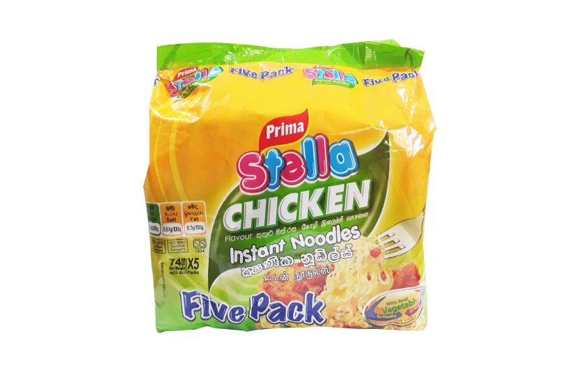 STELLA CHICKEN INSTANT NOODLES 5 PACK