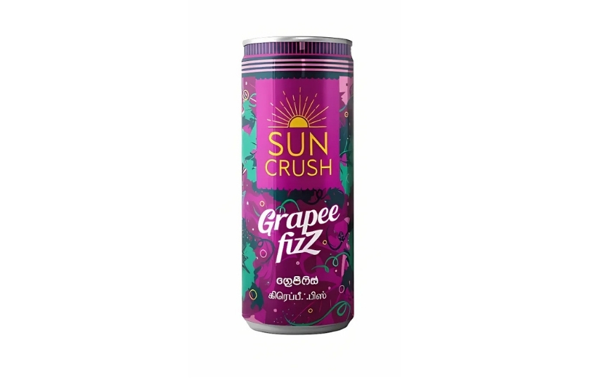 SUNCRUSH GRAPEE FIZZ 250ML