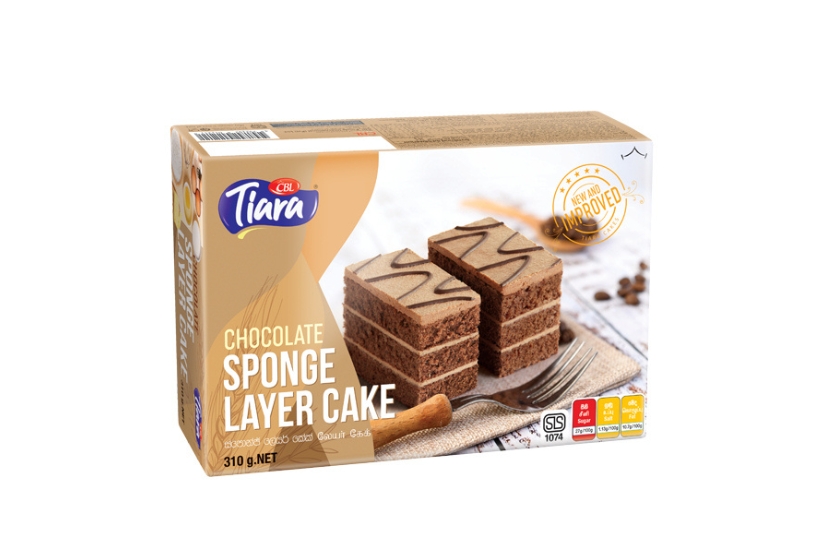 TIARA CHOCOLATE LAYER CAKE 310G
