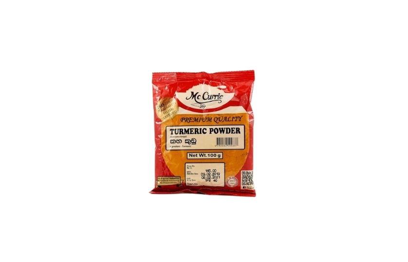 MC CURRIE TURMERIC POWDER 100G