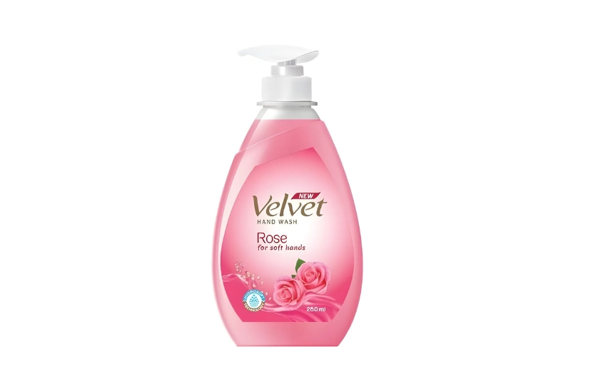VELVET HAND WASH ROSE 250ML