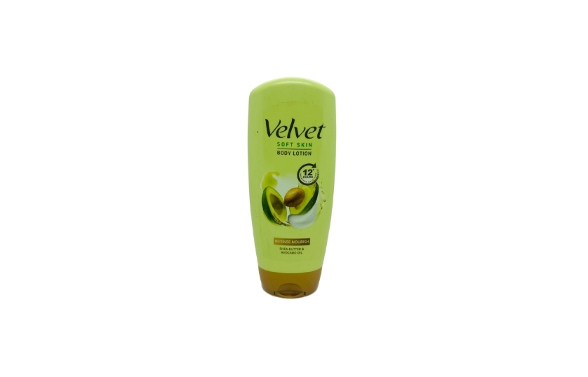 VELVET SHEA BUTTER AND AVOCADO OIL INTENSE NOURISH BODY LOTION 200ML